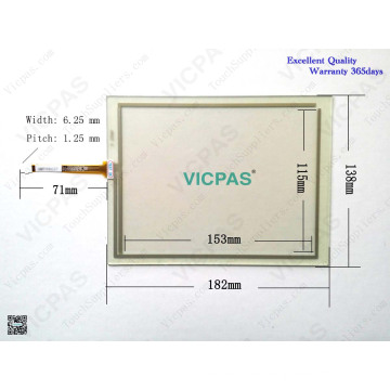 AMT 98627 AMT98627 Reemplazo de pantalla táctil para Siemens Mobile Panel 277 8